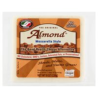 Lisanatti Foods The Original Almond Mozzarella Style Cheese Alternative, 8 oz