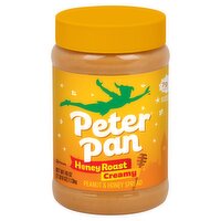PETER PAN 40oz Honey Roast Creamy Peanut And Natural Honey Spread