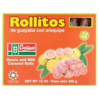 Castipan Guava and Milk Caramel Rolls, 12 count, 12 oz