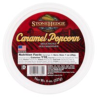 Stonehedge Farms Caramel Popcorn, 8 oz