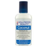 Hollywood Beauty Coconut Premium Oil, 2 fl oz