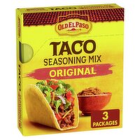 Old El Paso Original Taco Seasoning Mix, 1 oz, 3 count