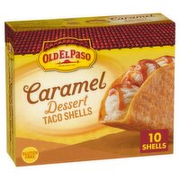 Old El Paso Caramel Dessert Taco Shells, 10 count, 5.4 oz
