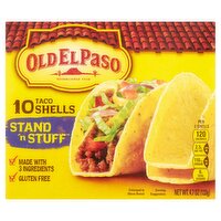 Old El Paso Stand 'N Stuff Taco Shells, 10 count, 4.7 oz, 4.7 Ounce