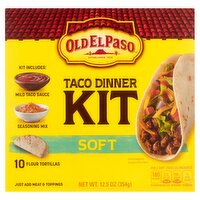 Old El Paso Soft Taco Dinner Kit, 12.5 oz