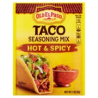 Old El Paso Hot & Spicy Taco Seasoning Mix, 1 oz