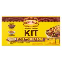 Old El Paso Soft Tortilla Bowl Dinner Kit, 10.9 oz