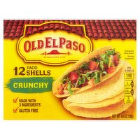 Old El Paso Crunchy Taco Shells, 12 count, 4.6 oz