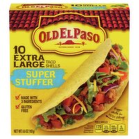 Old El Paso Super Stuffer Extra Large Taco Shells, 10 count, 6.6 oz, 6.6 Ounce