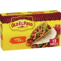 Old El Paso Hard & Soft Taco Shells and Flour Tortillas, 12 count, 7.4 oz