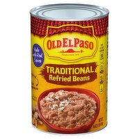 Old El Paso Traditional Refried Beans, 16 oz, 16 Ounce