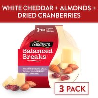 Sargento Balanced Breaks Snacks, 1.5 oz, 3 count
