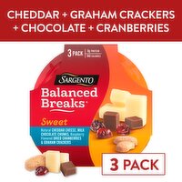 Sargento Balanced Breaks Sweet Snacks, 1.5 oz, 3 Count