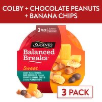 Sargento Balanced Breaks Sweet Snacks, 1.5 oz, 3 Count