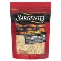 Sargento Reserve Series Traditional Cut Aged Italian Blend Natural Cheese, 6 oz