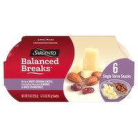 Sargento Balanced Breaks Snacks, 1.5 oz, 6 count, 9 Ounce