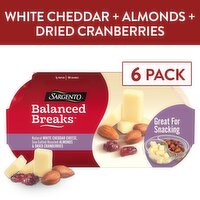 Sargento Balanced Breaks Snacks, 1.5 oz, 6 count