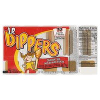 J.R. DIPPERS Cheese Dip & Bread Sticks, 5 count, 3.43 oz, 3.43 Ounce