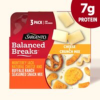 Sargento Balanced Breaks Cheese + Crunch Mix, 1.5 oz, 3 count