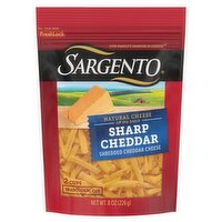 Sargento Traditional Cut Sharp Cheddar Natural Cheese, 8 oz