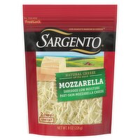 Sargento Fine Cut Mozzarella Natural Cheese, 8 oz