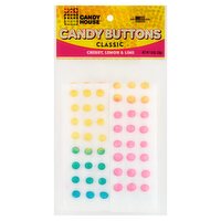 Candy House Candy Buttons Cherry, Lemon & Lime Classic, 1.0 oz