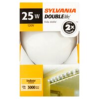 Sylvania Double Life 25W Bulb, 1 Each