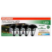 Sylvania LED Solar Pathway Lights, 4 count