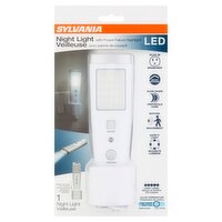 Sylvania LED Cool White Night Light with Power Failure Flashlight