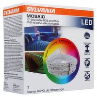 Sylvania LED Mosaic 10' Selectable RGB and White Starter Kit