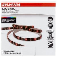 Sylvania Mosaic 6.6' Selectable RGB Color Changing Starter Kit