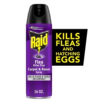 Raid Flea Killer Plus Carpet & Room Spray, 16 oz