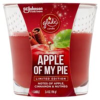 Glade Apple of My Pie Candle Limited Edition, 3.4 oz