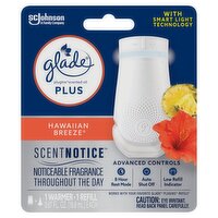 Glade Plugins Plus Hawaiian Breeze Scented Oil Warmer, 2 count, 0.67 fl oz