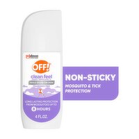 OFF! Clean Feel Fragrance Free Insect Repellent II, 4 fl oz