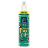 Glade Twinkling Pine & Cedar Air Freshener Limited Edition, 8.3 oz