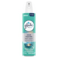 Glade Odor Fighting Soft Mist Air Freshener Room Spray, Sky & Sea Salt, 8.0oz, 1pk