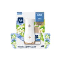 Glade Clean Linen Automatic Spray Kit