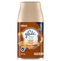 Glade Automatic Spray Refill, Air Freshener, Comforting Cashmere Woods, 6.2 oz