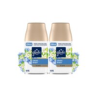 Glade Clean Linen Automatic Spray Refill Value Pack, 6.2 oz, 2 count