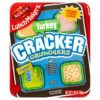 Armour LunchMakers Turkey Cracker Crunchers with Butterfinger Bar, 2.44 oz, 2.44 Ounce