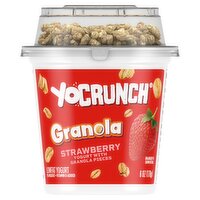 YoCrunch Strawberry with Granola Pieces Lowfat Yogurt, 6 oz, 6 Ounce