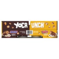 YoCrunch Vanilla with Snickers and Twix Lowfat Yogurt, 6 oz, 8 count, 48 Ounce