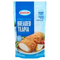 Dagim Naturally Golden Breaded Tilapia, 14 oz