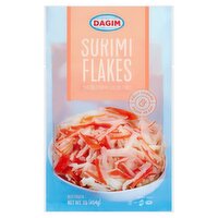 Dagim Shredded Seafood Surimi Flakes, 1 lb