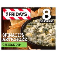 TGI Fridays Spinach & Artichoke Cheese Dip, 8 oz