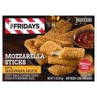 TGI Fridays Mozzarella Sticks with Marinara Sauce Snack Size, 11 oz