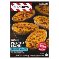 TGI Fridays Cheddar & Bacon Loaded Potato Skins Value Size, 22.3 oz