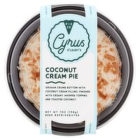 Cyrus O'Leary's Pies Coconut Cream Pie, 7 oz, 7 Ounce