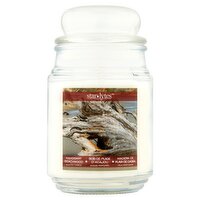 Star Lytes Mahogany Beachwood Scented Candle, 18 oz